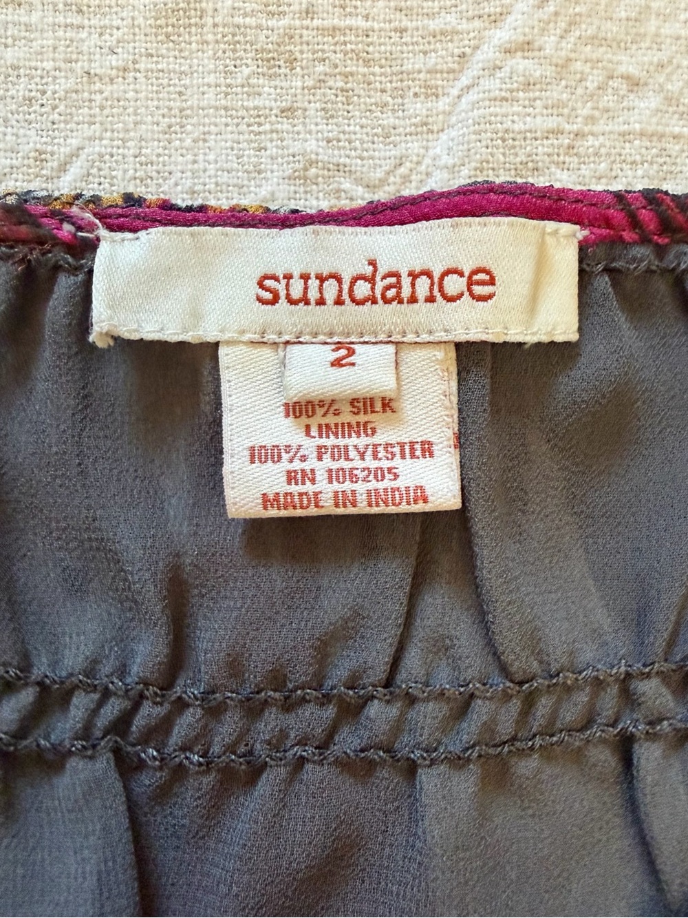 Sundance Silk Dress - Picture 7 of 7
